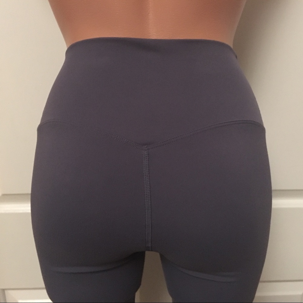 Slate gray XS 0/2 tights ankle leggings Tummy control top
